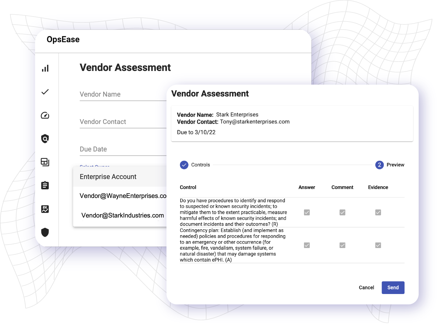 Vendor Assessment